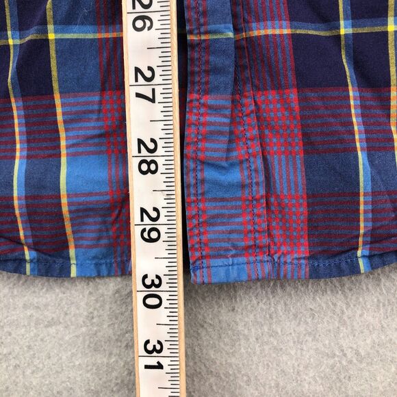 J. Crew Button Down Shirt Mens Large Tartan Plaid Long Sleeve Cotton - Picture 9 of 16